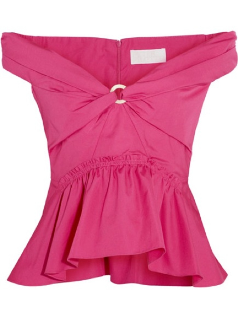 Peter Pilotto Hot Pink Strapless Dress